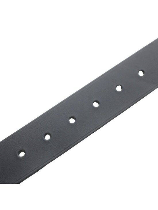 Balenciaga Belt Eyelet Chain Leather Black main image 5